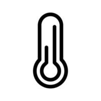 termómetro icono vector símbolo diseño ilustración