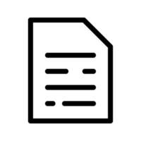 Document Icon Vector Symbol Design Illustration