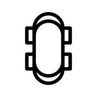 Skater Icon Vector Symbol Design Illustration