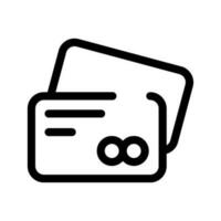 Credit Card Icon Vector Symbol Design Illustration