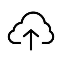 Upload Icon Vector Symbol Design Illustration