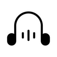 Headphone Icon Vector Symbol Design Illustration