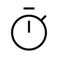 Timer Icon Vector Symbol Design Illustration