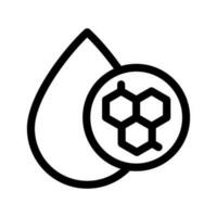 benceno icono vector símbolo diseño ilustración