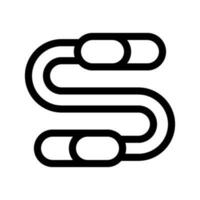 Skipping Rope Icon Vector Symbol Design Illustration