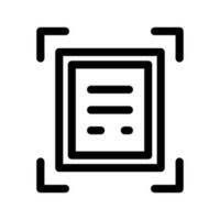 Scan Icon Vector Symbol Design Illustration