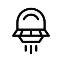 Ufo Icon Vector Symbol Design Illustration