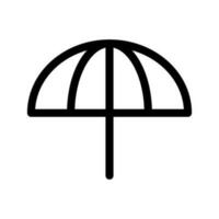 Umbrella Icon Vector Symbol Design Illustration