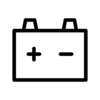 Accumulator Icon Vector Symbol Design Illustration