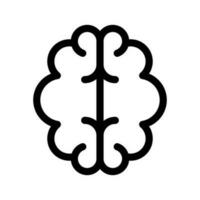 Brain Icon Vector Symbol Design Illustration