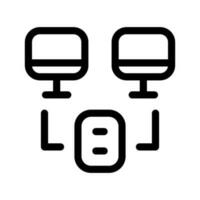File Sharing Icon Vector Symbol Design Illustration