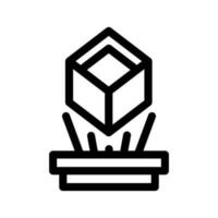 holograma icono vector símbolo diseño ilustración