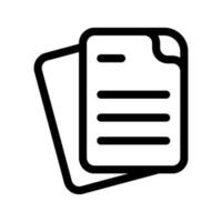 Document Icon Vector Symbol Design Illustration