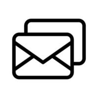 Message Icon Vector Symbol Design Illustration