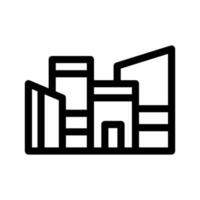 ciudad icono vector símbolo diseño ilustración