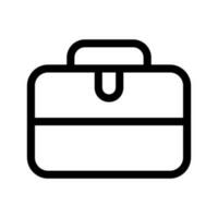 Briefcase Icon Vector Symbol Design Illustration