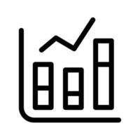 Chart Icon Vector Symbol Design Illustration