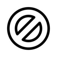 Block Icon Vector Symbol Design Illustration