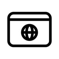Web Icon Vector Symbol Design Illustration