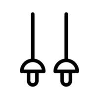 Fencing Icon Vector Symbol Design Illustration