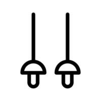 Fencing Icon Vector Symbol Design Illustration