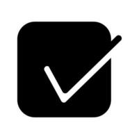 Check Icon Vector Symbol Design Illustration