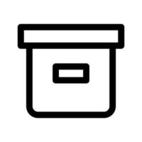 Archive Icon Vector Symbol Design Illustration