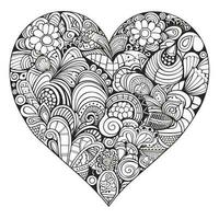 Heart Coloring Pages photo