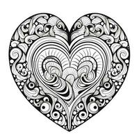 Heart Coloring Pages photo