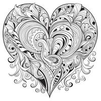 Heart Coloring Pages photo