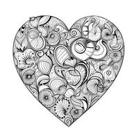 Heart Coloring Pages photo