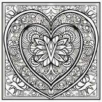 Heart Coloring Pages photo