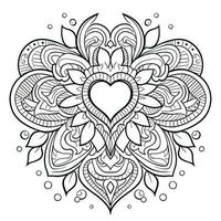 Heart Coloring Pages photo