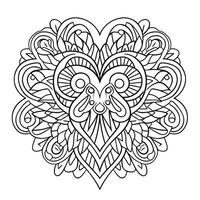 Heart Coloring Pages photo