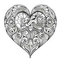 Heart Coloring Pages photo