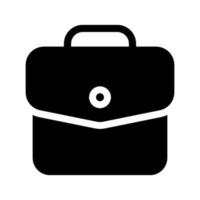 Briefcase Icon Vector Symbol Design Illustration