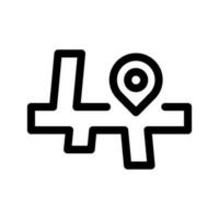 Map Icon Vector Symbol Design Illustration