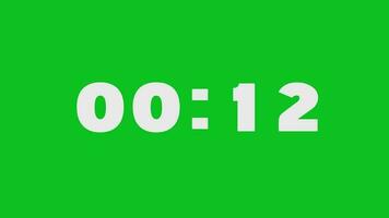 15 seconden countdown tijdopnemer, countdown timer 15 tweede vrij video