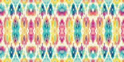 Seamless batik pattern,Seamless tribal batik pattern,and Seamless colorful pattern resemble ethnic boho, Aztec,and ikat styles.designed for use in wallpaper,fabric,curtain,carpet,Batik Embroidery vector