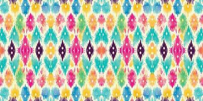 Seamless batik pattern,Seamless tribal batik pattern,and Seamless colorful pattern resemble ethnic boho, Aztec,and ikat styles.designed for use in wallpaper,fabric,curtain,carpet,Batik Embroidery vector