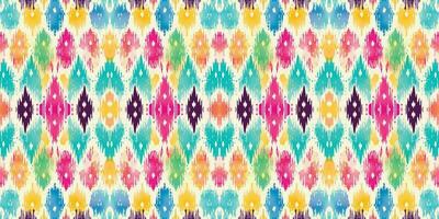 Seamless batik pattern,Seamless tribal batik pattern,and Seamless colorful pattern resemble ethnic boho, Aztec,and ikat styles.designed for use in wallpaper,fabric,curtain,carpet,Batik Embroidery vector