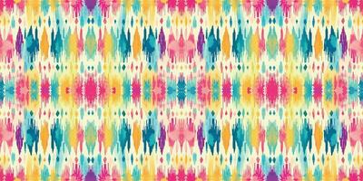 Seamless batik pattern,Seamless tribal batik pattern,and Seamless colorful pattern resemble ethnic boho, Aztec,and ikat styles.designed for use in wallpaper,fabric,curtain,carpet,Batik Embroidery vector