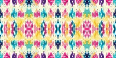 Seamless batik pattern,Seamless tribal batik pattern,and Seamless colorful pattern resemble ethnic boho, Aztec,and ikat styles.designed for use in wallpaper,fabric,curtain,carpet,Batik Embroidery vector