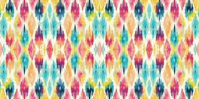 Seamless batik pattern,Seamless tribal batik pattern,and Seamless colorful pattern resemble ethnic boho, Aztec,and ikat styles.designed for use in wallpaper,fabric,curtain,carpet,Batik Embroidery vector