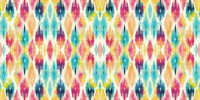 Seamless batik pattern,Seamless tribal batik pattern,and Seamless colorful pattern resemble ethnic boho, Aztec,and ikat styles.designed for use in wallpaper,fabric,curtain,carpet,Batik Embroidery vector