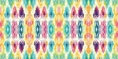 Seamless batik pattern,Seamless tribal batik pattern,and Seamless colorful pattern resemble ethnic boho, Aztec,and ikat styles.designed for use in wallpaper,fabric,curtain,carpet,Batik Embroidery vector