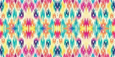 Seamless batik pattern,Seamless tribal batik pattern,and Seamless colorful pattern resemble ethnic boho, Aztec,and ikat styles.designed for use in wallpaper,fabric,curtain,carpet,Batik Embroidery vector