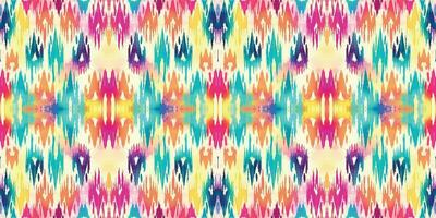 Seamless batik pattern,Seamless tribal batik pattern,and Seamless colorful pattern resemble ethnic boho, Aztec,and ikat styles.designed for use in wallpaper,fabric,curtain,carpet,Batik Embroidery vector