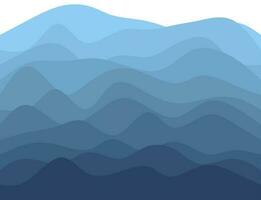 Abstract wavy vector background. Blue water wave sea line. vector illustration of sea waves