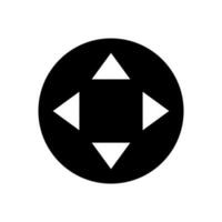 Vector displacement icon isolated on white background